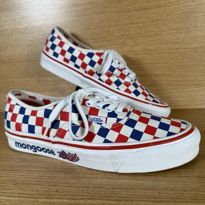 Vans Herrenschuhe Größe 8 UK Our Legends ''Mongoose'' BMX X Authentic 44 rot/blau