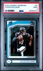 2024 Panini Clearly Donruss #51 Caleb Williams PSA 9