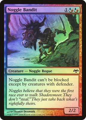 MTG FOIL Noggle Bandit  - Eventide #106