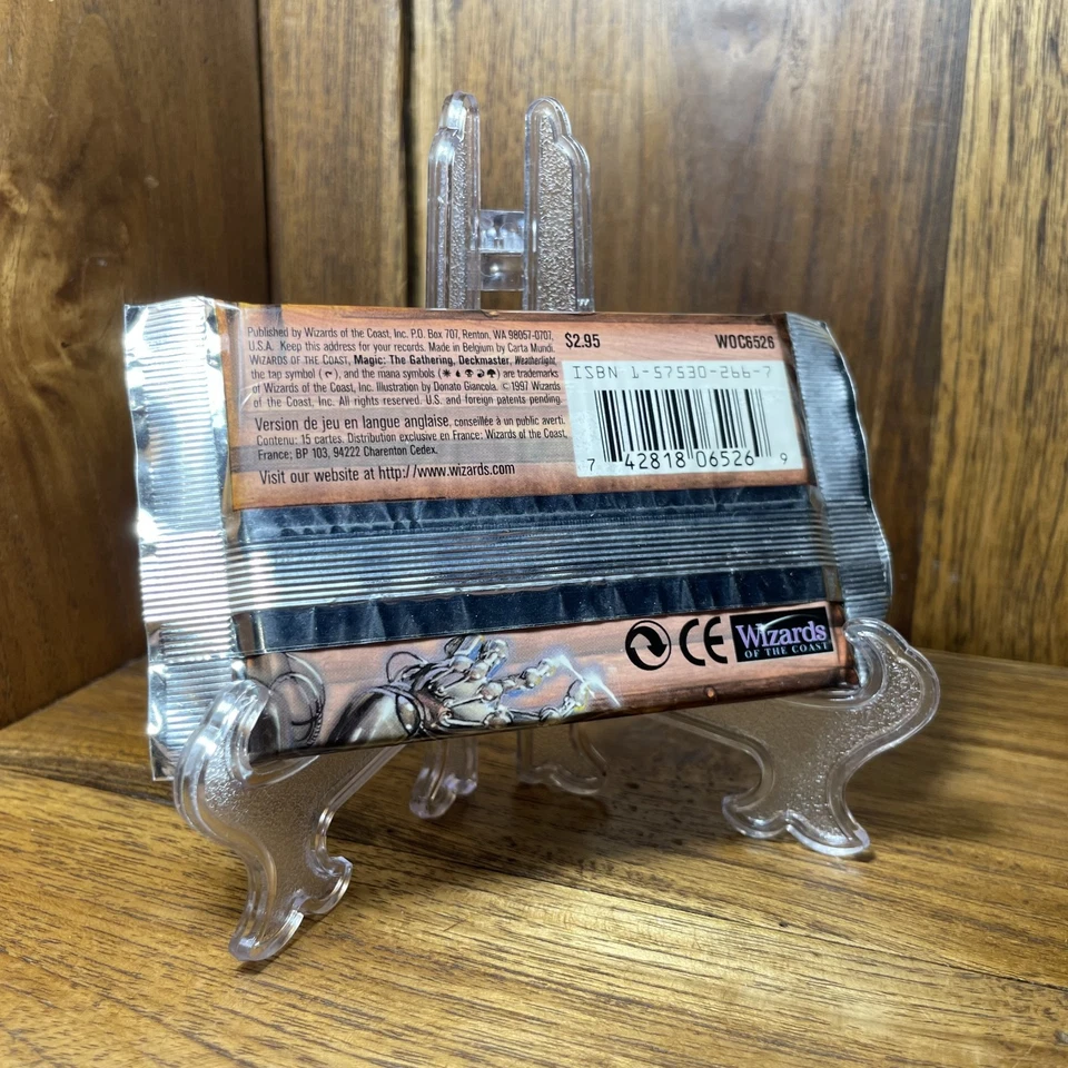 👽 Weatherlight - Vintage Booster Pack - MTG - WTH - Sealed - English - 1997 - Image 2 of 3