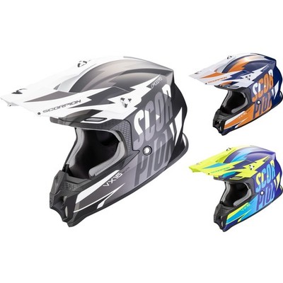 Scorpion Offroad Helm VX-16 EVO Air Slanter Motorrad Crosshelm Off-Road