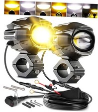 Motorcycle Auxiliary Lights Kit, Luces Exploradoras Para Moto with Switch