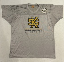 Kennesaw State Owls Football Jersey Men Extra Large Silver KSU Pro Mark Martin