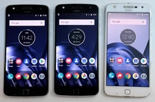 LOT OF 3 x UNLOCKED VERIZON Moto Z Play Droid XT1635 Smart Phones **READ**