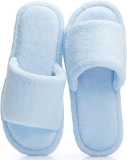 Slippers for Women Men Summer Open Toe Slip on House Shoes