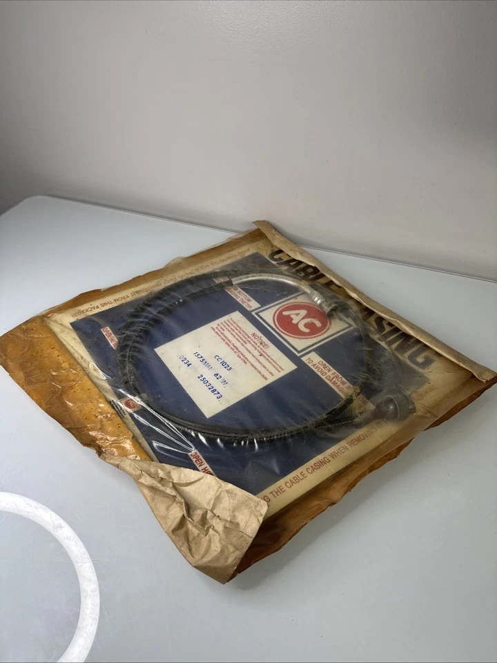 25032873 NOS AC Delco 1980 1981 Chevrolet Corvette Speedometer Cable W/O Cruise  - Image 4 of 4