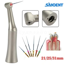 NSK Style Dental 6:1 Endo Handpiece Contra Angle / X-Pro Rotary Files 21/25/31mm