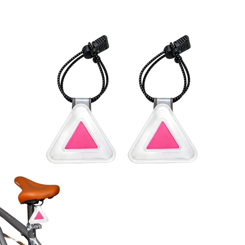 (New) 6PC Bicycle Rear Reflector High Visibility Reflective Sign for Cycling & bag (19.99 USD)