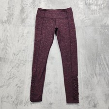 Mondetta Burgundy High-Waist Leggings with Side Pockets — listing 3