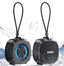 Portable Bluetooth Shower Speaker IPX5 Waterproof Wireless Loud Stereo Deep Bass