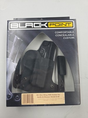 BLACKPOINT MINI WING IWB HOLSTER FOR S&W SHIELD 9/40 Product ID # 101701 