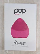 POP SONIC LEAFLET SONIC FACIAL CLEANSING DEVICE - PINK BEAUTY - NOB
