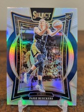 Paige Bueckers 2025 Panini Select WNBA Rookie SILVER PRIZM #25 Dallas Wings RC