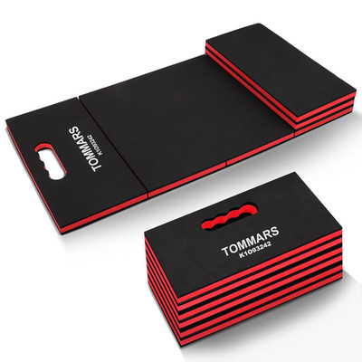TOMMARS Heavy Duty Foldable Kneeling Pad 44.88'', Thick Foam Work Mat with Handle