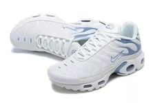 New Nike Air Max Plus TN White/BLUE Buffer Men's Shoes US 7-13