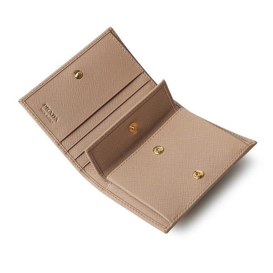 Prada Saffiano Small Wallet 128932704 thumbnail 8