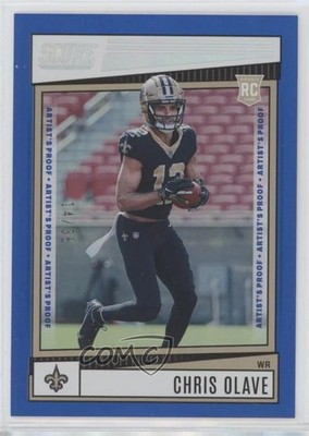 2022 Score Rookies Artist Proof 14/35 Chris Olave #378 Rookie RC 0nr3