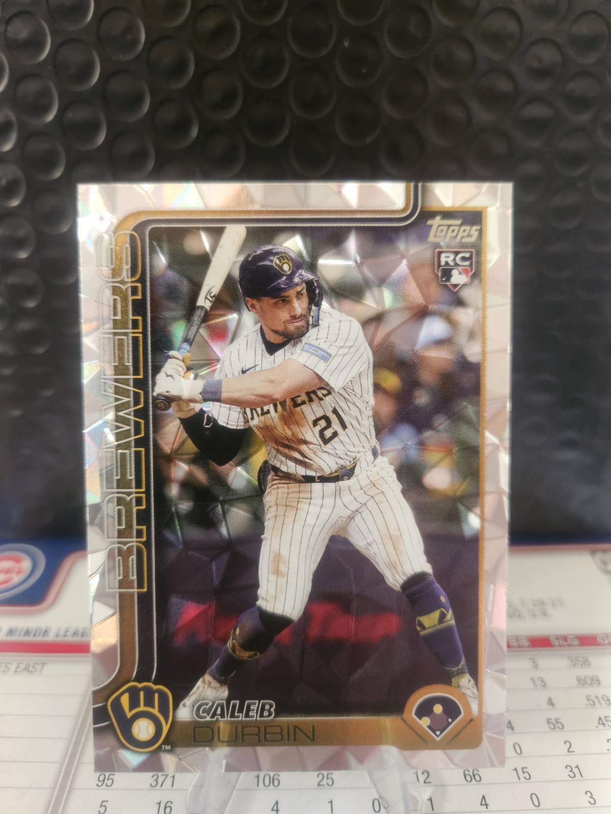 2025 Topps Update Series - Caleb Durbin #US170 Diamante Foil (RC)