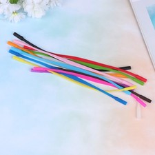 12Pcs Silicone Eyeglasses Straps Anti Slip Durable Glasses Cords Assorted Colors