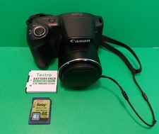 CANON POWERSHOT SX400 IS 16.0 MP 30X OPTICAL ZOOM DIGITAL CAMERA - NO CHARGER