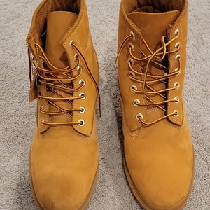 Vintage 90s Timberland Men Tan Leather Waterproof Field Boots Mens Size 7.5 Lug Timberland Gortex Hiking Boots Mens Size 7.5 Work Shoes  main image 4
