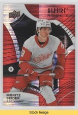 2021-22 Upper Deck Allure Rookies Red Rainbow Moritz Seider #130 READ 17s7