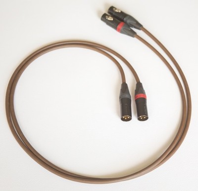 Belden 8402 with Neutrik Gold XLR, Hi-Fi / High-End XLR Interconnect Cable Pair