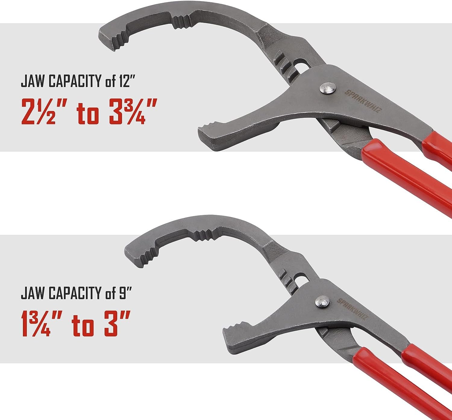 SPARKWHIZ 7 IN 1 Oil Filter Wrench Set Oil Filter Removal Tool 2-3/4" 5-1/4"