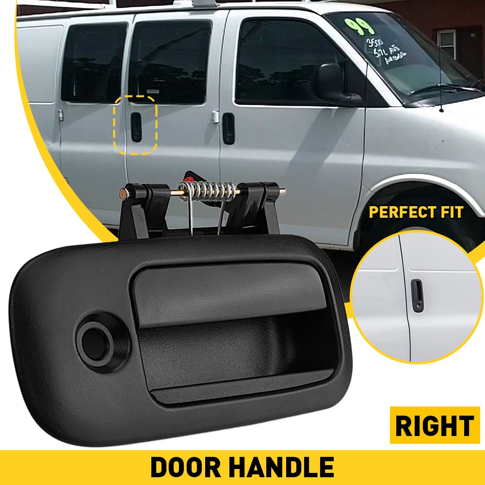 Door Handle Outside Sliding Passenger Side Right RH for 96-09 Express Savana Van thumbnail 11