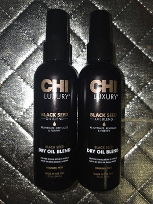CHI Hair Care - Luxury Black Seed Oil Black Seed Dry Oil 3 Fl Oz Lot Of 2