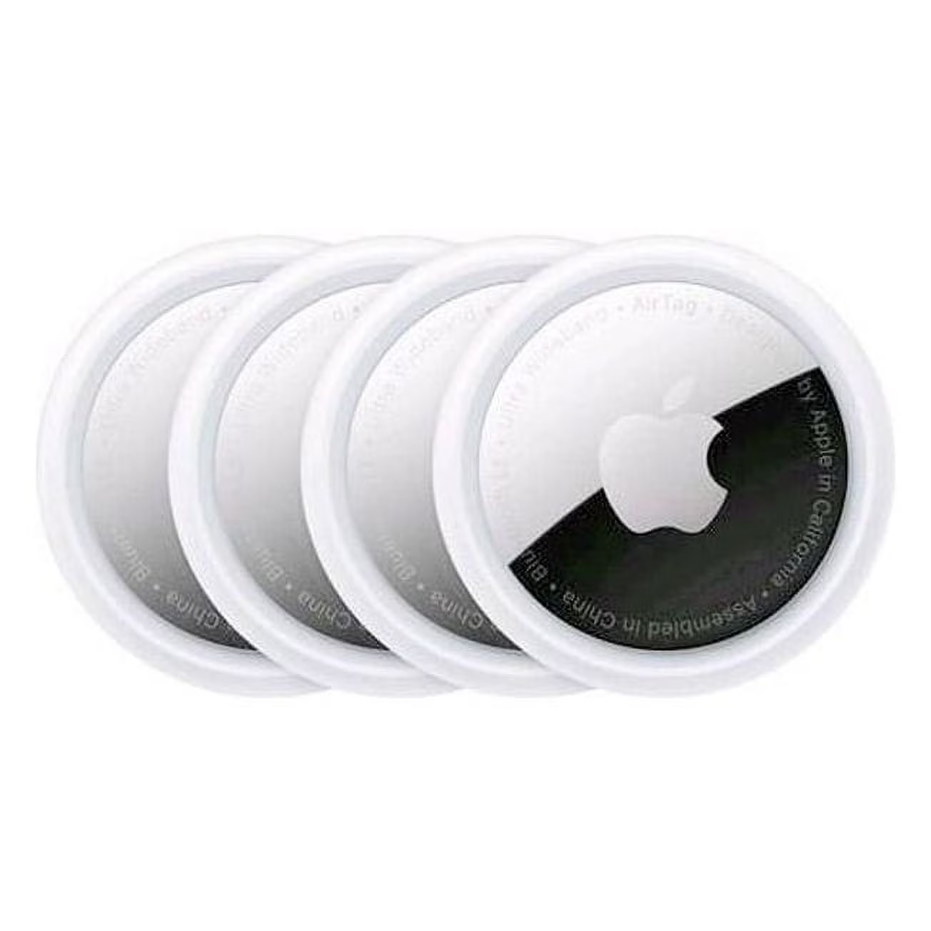 Apple AirTag 4 Pack. Keep Track of and find Your Keys, Wallet, Luggage, Backpack