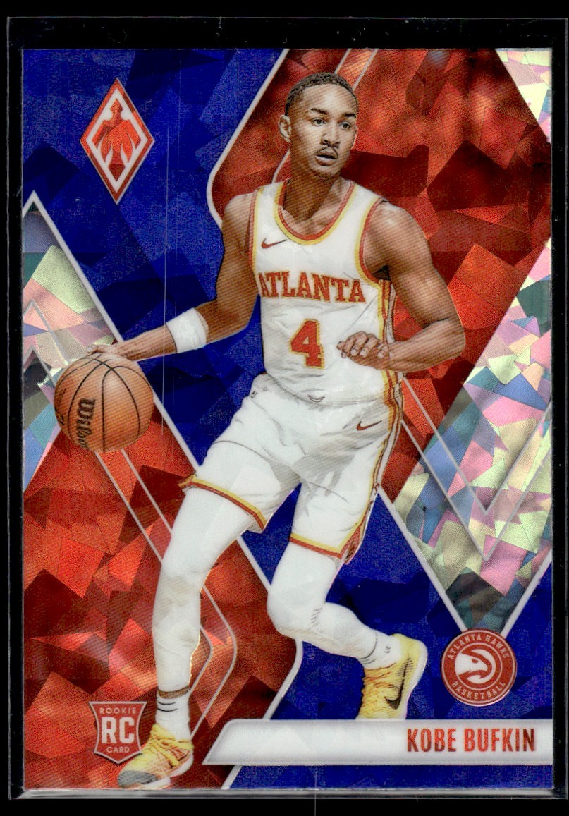 2023-24 Panini Phoenix Blue Ice Kobe Bufkin Atlanta Hawks #284
