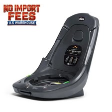 hicco Fit360 Rotating Convertible Car Seat Base LeverLock Install Grey