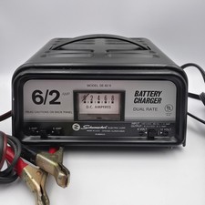 Schumacher SE-82-6 Dual Rate Battery Charger 6V 12V 6/2 Amp Made in USA