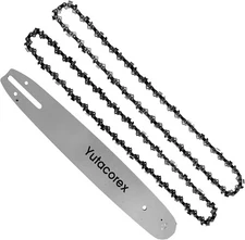 14inch Chainsaw Guide Bar and Chain Combo, Replacement Accessories, Fits WORX WG