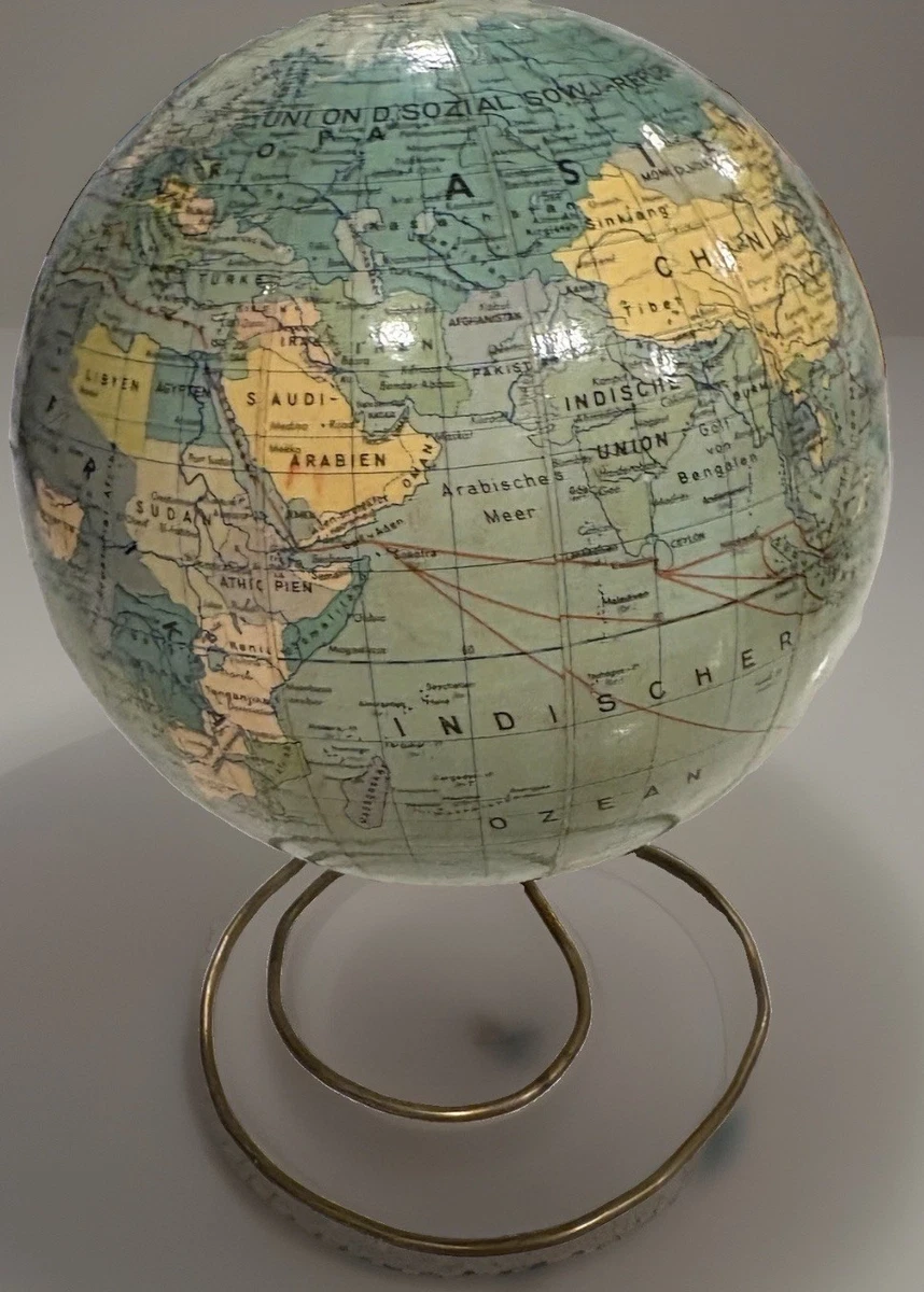 古董世界地球仪、天体地球仪外语| eBay