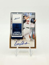 2015 Panini Contenders Lucas Herbert #28 Autographs Blue Foil Auto Braves