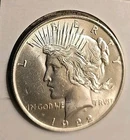 1922 SILVER Peace Dollar NICE BRILLIANT UNCIRCULATED CARTWHEEL