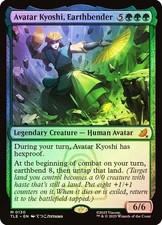MTG FOIL Avatar Kyoshi, Earthbender  - Avatar: The Last Airbender Eternal #130