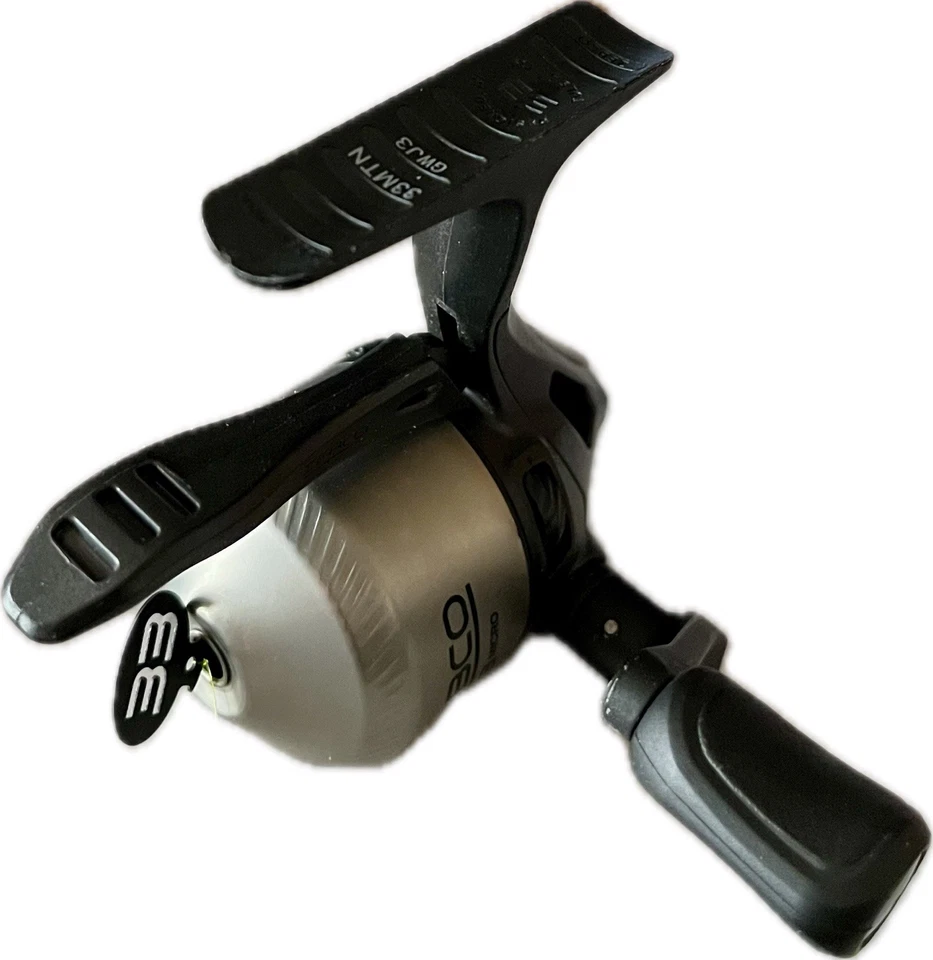 Carrete de fundición giratorio micro gatillo Zebco 33MTK-GWK8 funciona muy bien Foto 3 de 4