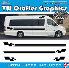 VW Volkswagen Crafter LWB XLWB Camper MOTORHOME Decals Stickers Van Graphics 116
