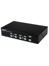 StarTech 4-Port DVI USB KVM Switch with Audio and USB 2.0 Hub - SV431DVIUA