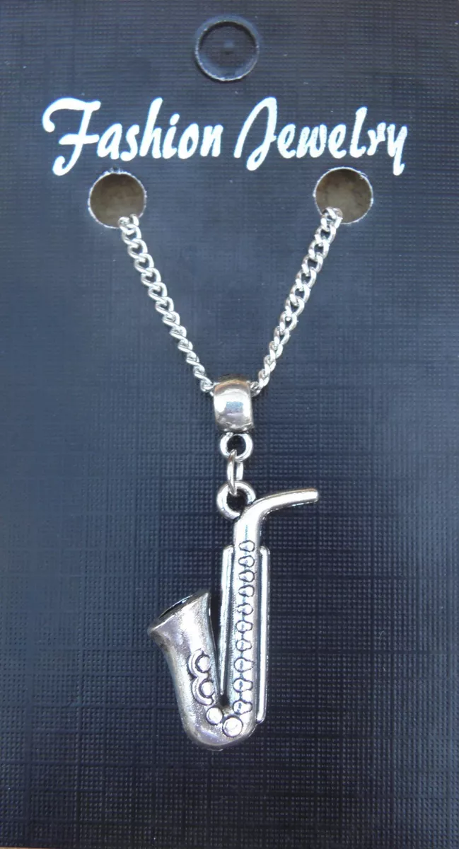 Saxophone pendant sale