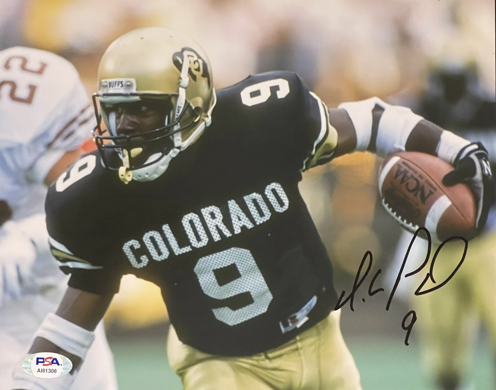 Mike Pritchard Autographed Signed Colorado Buffaloes 8x10 Photo Psa/Dna 
