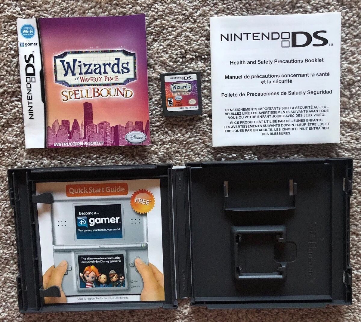 Disney Wizards of Waverly Place: Spellbound for NDS - Unravel the Mystery  at Waverly Place in this Nintendo DS Game 