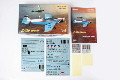 Eduard 1/48 Zlín Z-126 TRENÉR DUAL COMBO 1156