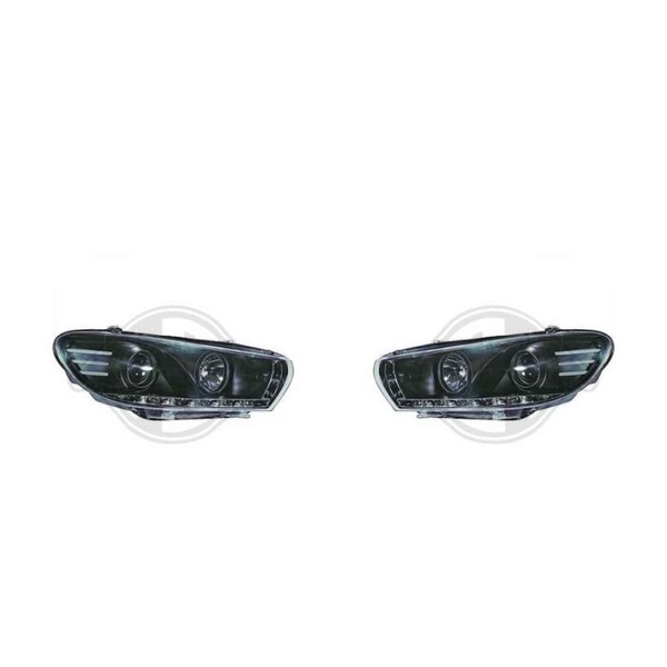 Hauptscheinwerfer Scheinwerfersatz FüR VW Scirocco 137 138 1.4 TSI 2.0 TDI-image