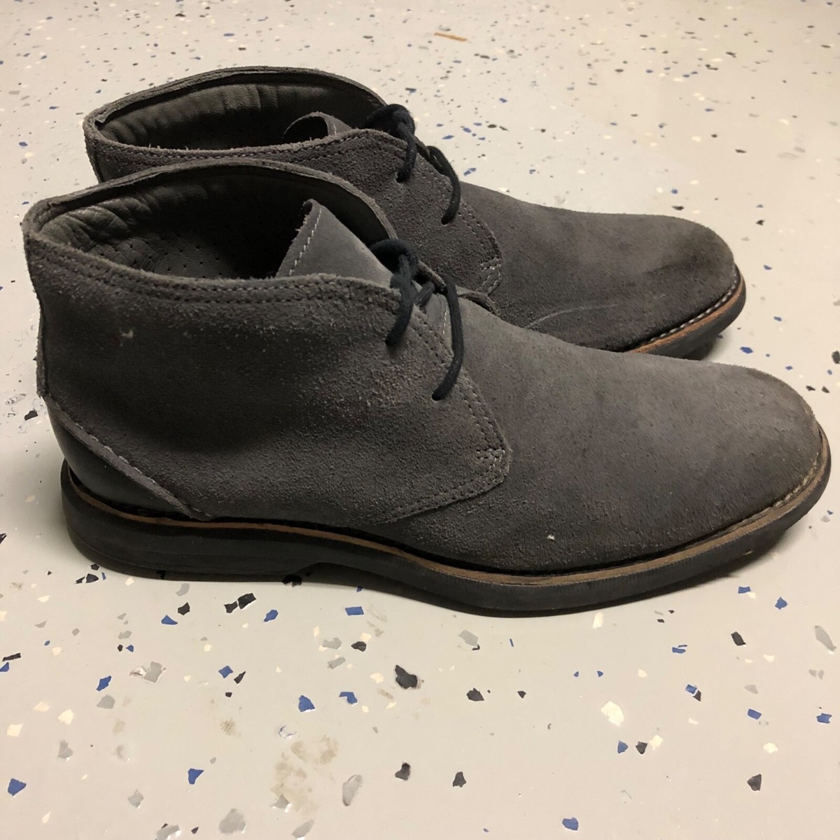 Sperry Top-Sider Suede Shoes Gray - US 8 Men (Pre-Owned) | eBay