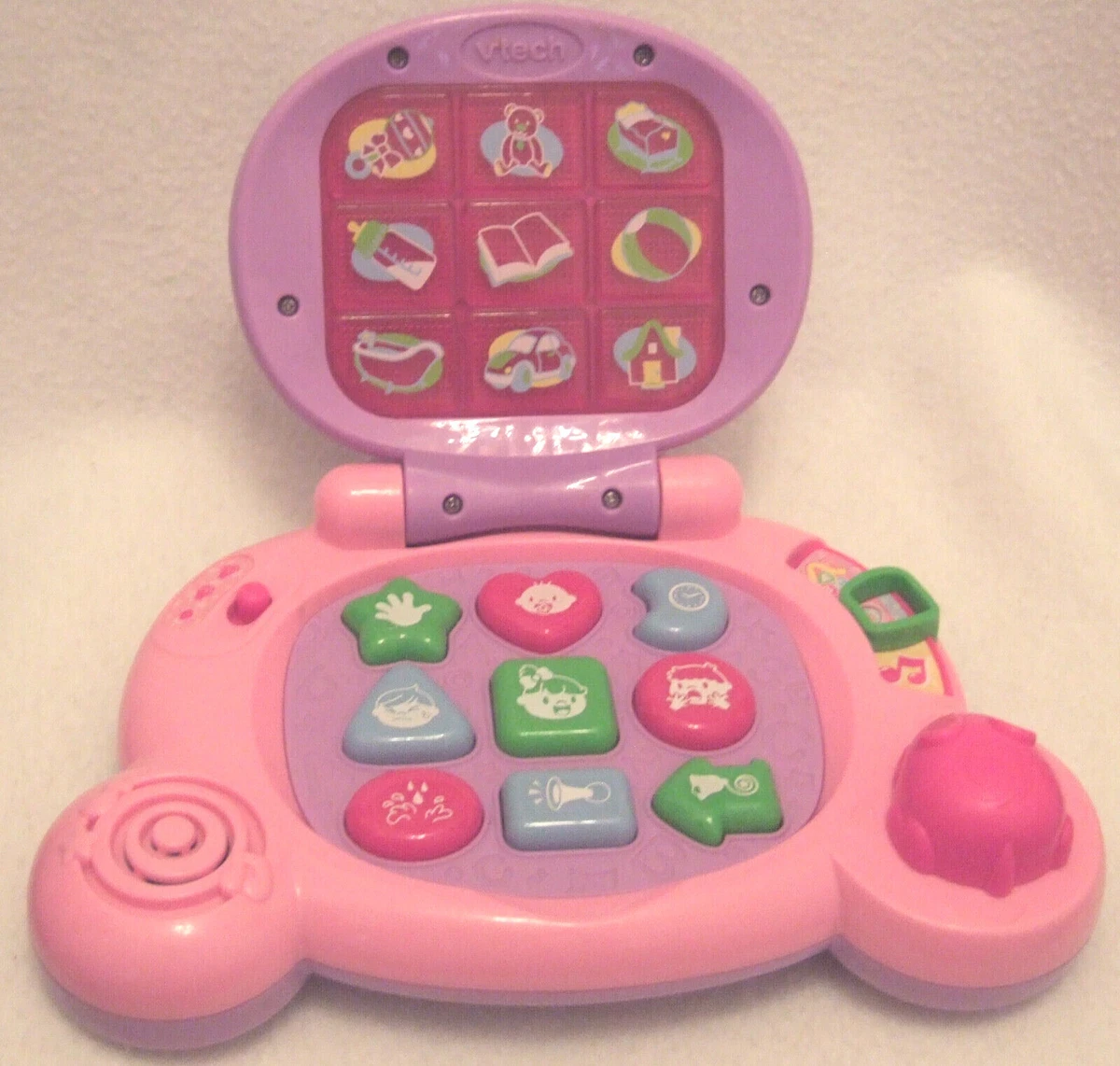 Vtech baby's learning sales laptop pink