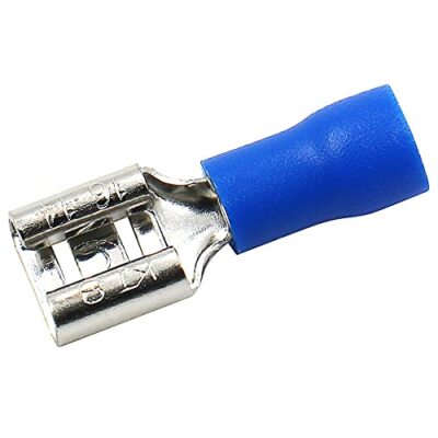 Female Quick discont Vinyl Insulated Connector 16-14 AWG 6.3mm FDD 2-250,100 Pcs